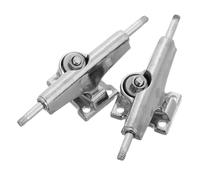 Mikinona 2pcs Replacement Finger Skateboard Trucks Split Alloy Brackets for Enhanced Stability and Flexibility Easy Installation Skateboard Parts Compatible with Various Fingerboards