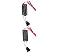 Mikinona 2pcs Replacement Inverter for Ccfl Angel Eyes 12v Ring Inverter Sealed to Prevent Short Circuit Overload Protection