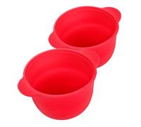 Mikinona 2pcs Reusable Silicone Wax Warmer Liner Wax Pot Replacement for Hair Removal 300ml Waxing Bowl Melt Cups