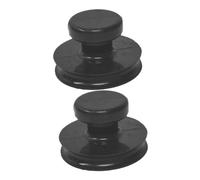 Mikinona 2pcs Rubber Suction Cups for Singing Bowl Meditation Accessories Secure Handle for Stable Use Easy to Clean and Attach Suction Handles
