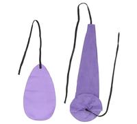 Mikinona 2pcs Saxophone Cleaning Cloth Flute Maintenance Cleaning Tool for Music Instruments Accessories Soft Microfiber Cloth for Alto Tenor Baritone Sax Cleaner for Flute Saxophone