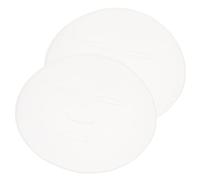 Mikinona 2pcs Silicone Face Mask Tray for Reusable Seaweed Collagen Masks Diy Mold Moisturizing Pallet Professional Salon Home Use Random Color