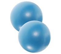 Mikinona 2pcs Small Pilates Ball Core Workout Bender Ball for Home Gym Yoga and Physical Therapy PVC Material with Soft Textured Surface for Inner Thigh Exercise and Balance Training
