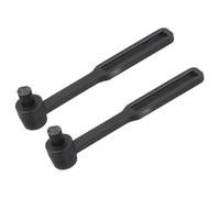 Mikinona 2pcs Small Round Brush Record Cleaner Kit Stylus Brush for Vinyl Records