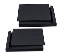 Mikinona 2pcs Sponge Monitor Pad for Acoustic Isolation Sound Cushion for Speaker Vibrations for Recording Studios Home Theatres Karaoke Rooms Lightweight Design