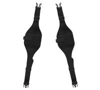 Mikinona 2Pcs Sports Waist Pack with Adjustable Microphone Belt for Fitness Instructors, Mic Holder Waist Bag for Group Aerobics and Trainer Use, Lightweight Fanny Pack for Outdoor and Gym