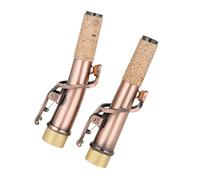 Mikinona 2pcs Sturdy Brass Saxophone Saxophone Neck Flute Head Soprano Sax Accessories