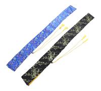 Mikinona 2pcs Sword Carrying Bag for Japanese and Chinese Swords with Elegant Travel-Friendly Design for Martial Arts and Fencing Practitioners