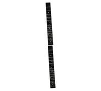 Mikinona 2pcs Ukulele Fretboard Replacement Tech Binding Pre-slotted for Easy Installation Design for Acoustic Guitars for Musicians