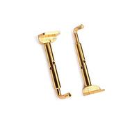 Mikinona 2pcs Viola Chin Rest Screw for Violin Clamps Brass Fittings Diy Design Portable Chinrest Accessories (b15)
