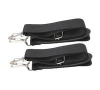 Mikinona 2pcs Violin Case Strap Padded Shoulder Strap for Violin Bag Adjustable Storage Case Belt for Gig Carrying