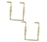 Mikinona 2pcs Violin Chinrest Screws Metal Shoulder Rest Screws for Violin Parts