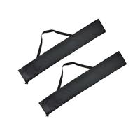 Mikinona 2pcs Waterproof Oxford Fabric Trekking Pole Storage Bags with Drawstring and Shoulder Strap, 72x12cm Alpenstock Carrying Pouches for Hiking and Outdoor Use