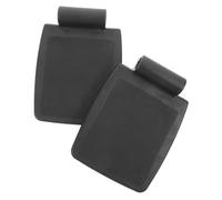 Mikinona 2Pcs Wheelchair Footrest for Elderly Stable Replacement Leg Rest Pads Elevating Foot Plates for Wheelchair Accessories for Seniors and Disabled Users