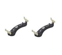 Mikinona 2pcs White Feet Violin Shoulder Rest Design Comfort Alleviates Shoulder Fatigue for Violinists and Beginners