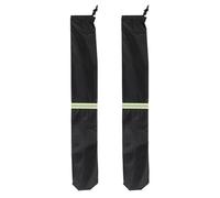 Mikinona 2pcs Wiper Blade Protectors, Windshield Wiper Covers Protect from Ice Snow Frost Side Covers, Compatible with Cars Trucks (Black)