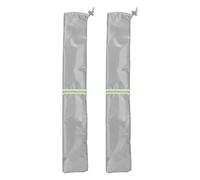 Mikinona 2pcs Wiper Blade Protectors, Windshield Wiper Covers Protect from Ice Snow Frost Side Covers, Compatible with Cars Trucks (Light Grey)