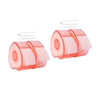 Mikinona 2sets Adhesive Eyelid Strips Double Tape Density Eye Tightener Natural Eyelid Tape for Home Salon 2rolls*2