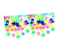 Mikinona 2sets Bike Wheel Beads Plastic Hub Beads for Bicycle Decoration Glow The Dark Balls Cycling Accessories for Bicycles 72pcs*2