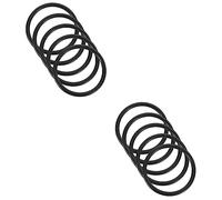 Mikinona 2sets Crystal Bowl Rubber Ring Singing Bowl Pad Decor Buddhism Supplies 5pcs*2