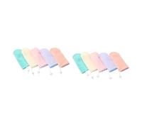 Mikinona 2sets Foaming Soap Bags Mesh Holder for Bar Soap Saver Pads Portable 5pcs*2