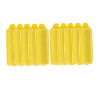 Mikinona 2sets Hair Rollers Clips Sponge Rollers for Diy Wavy Hair Curler Styling Tool 24pcs*2 Random Color