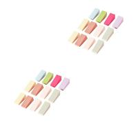 Mikinona 2sets Nail Art Supply Kit Nail Art Sponges Diy Manicure Tools Gradient Sponges 24pcs*2