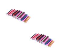 Mikinona 2sets Polymer Clay Canes 3d Nail Art Stickers Diy Manicure Decor 50mm Sticks Animal Print 50pcs*2