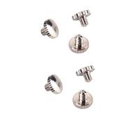 Mikinona 2sets Replacement Screws for Trumpet Metal Slide Finger Ring Fixing Screws 3pcs*2