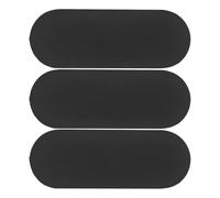 Mikinona 3 Pcs Webcam Cover Slide Ultra Thin Laptop Camera Privacy Protectors for Laptops Tablets Smartphones Anti-Peeping Design Easy to Install Black