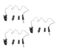 Mikinona 3 Sets Acoustic Guitar Pickup Guitar Sound Hole Clip Quality Music Instrument Accessory Restore Real Sound Various Adapters