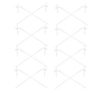 Mikinona 30 Sets Flexible Caulk Tube Extension with Precise Nozzle for Expanding Foam Long Spray Foam Replacement Hoses for Accurate Gap Filling and Moisture Resistant Sealing in Reach