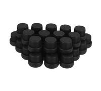 Mikinona 30pcs Replacement Caps for Essential Oil Bottles 18mm Thread Dropper Bottle Sealing Lids for 5-100ml Perfume Leak-proof Dispenser Caps for Beauty and Personal Care Use