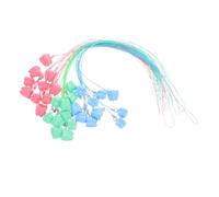 Mikinona 30pcs Tooth Saving Boxes with Necklace String Portable Sealed Compartments for Boys Friendly Lost Teeth Storage Organizer for School and Home Use