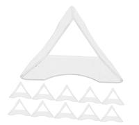 Mikinona 30PCS Transparent Plastic Cube Base Stand Stable Tripod Puzzle Cube Holder Organizer for Mini Speed Display and Elegant Design