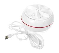 Mikinona 30W Portable Mini Washing Machine USB Powered Smart Washer for Sink Lightweight Travel Clothes Washer for Dormitory Camping and Home Use