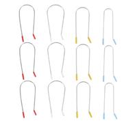 Mikinona 32 Pcs Hot Roller Clips Replacement U-Shaped Clips for Hair Curlers Securing Pins for Heated Rollers for Travel and Salon Use