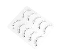 Mikinona 3d Sharpened False Eyelashes Natural Individual Lashes Perfect for Daily Life Parties