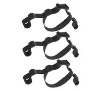 Mikinona 3pcs Adjustable High Chair Strap for Toddlers, 38mm Wide for High Chair and Travel Seats, Seat Harness Replacement with Secure Waist Fixing