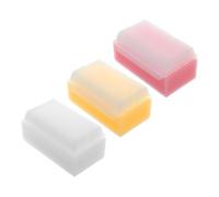 Mikinona 3pcs Bath Sponge Brush Bathing Brush for Sensory Development Gentle Hair Massage Safe and Durable Material for Bonding Activities