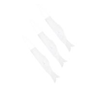 Mikinona 3pcs Blank Japanese Carp Flags for DIY Painting Creative Koinobori Streamer for Outdoor Garden Festival Decoration Safe Canvases for Artistic Expression