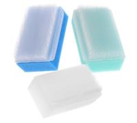 Mikinona 3pcs Boy Girl Shampoo Brush Sponge Bath Scrubber for Head Massager Scalp Care for Newborns