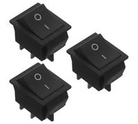 Mikinona 3pcs Commercial Popcorn Machine Switch Accessory Plastic On/off Button Replacement Part 1.38x1.26x0.98 Inch for Kitchen Appliances