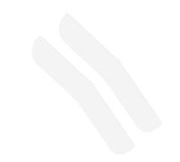 Mikinona 3pcs Crash Pads Foam Protection Edges White Tack Safety Corner Protectors