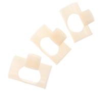 Mikinona 3pcs Flute Wind Director with Blowing Nozzle for Beginner Dizi Bamboo Flute C/e/d/g/f Keys Music Instrument Accessory for Playing Aid and Training