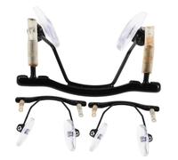 Mikinona 3PCS Frameless Glasses Nose Bridge Holder Replacement Kit for Rimless Eyeglasses Single Hole Nose Pads Repair Parts Compatible Eyewear Maintenance Accessories