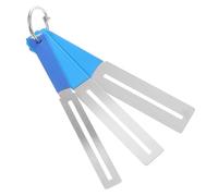 Mikinona 3pcs Guitar Fretboard Protector Metal Fingerboard Guards for Dressing Polishing Frets with Ergonomic Handle Fret Guard Kit for All Guitar Types