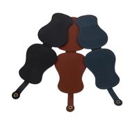 Mikinona 3pcs Guitar Pick Holder PU Plectrum Storage Case for Acoustic Electric Guitars Spacious Organizer with Compartments for Multiple and Quick Access for Musicians