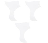 Mikinona 3pcs Guitar Pickguard Protection Sticker Shield Prevent Scratch Damage for Guitar Accessories Creative Shape Design Enhance Fretboard Safety