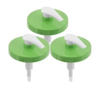 Mikinona 3pcs Lotion Dispenser Pump Replacement Plastic Press Pump Head Compatible with Cetaphil Moisturizing Cream Large Jar Smooth Hygienic Dispensing for Home and Spa Use